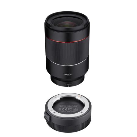Samyang AF 35mm f/1.4 FE Lens for Sony E with Lens Station