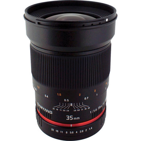 Samyang 35mm f/1.4 Aspherical Lens for Canon EF