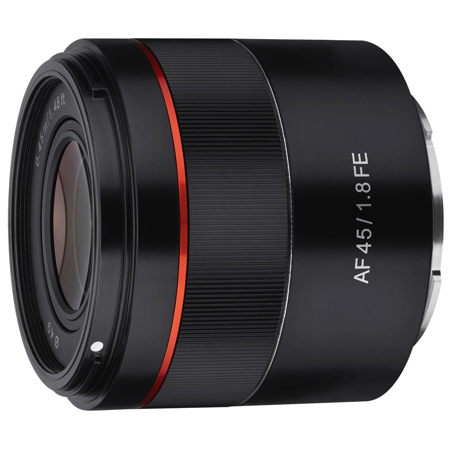Samyang 45mm f/1.8 FE Lens for Sony E SYIO45AF-E - Adorama