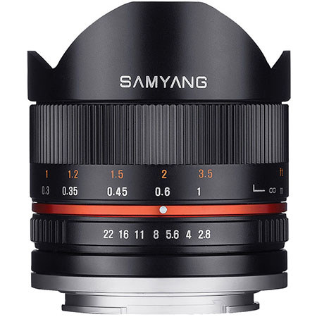 Samyang 8mm F2.8 Series II Manual Focus Fisheye Lens for Sony E Mount