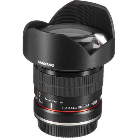 Samyang 14mm f/2.8 ED AS IF Lens for Canon EF with AE Chip