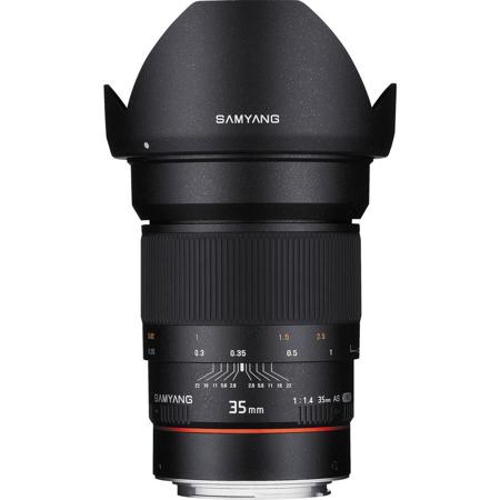 Samyang 35mm F1.4 Aspherical Lens with AE (Auto Exposure) for Canon DSLR Cameras