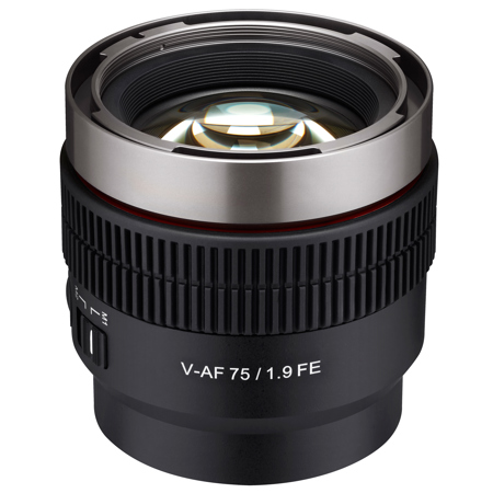 Samyang V-AF 75mm T1.9 Cine Lens for Sony E