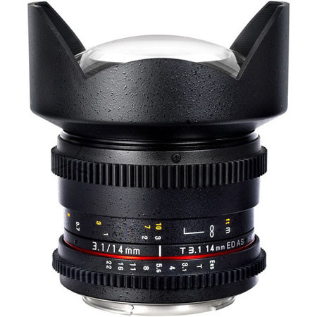 Samyang 14mm T3.1 Cine Lens for Nikon F