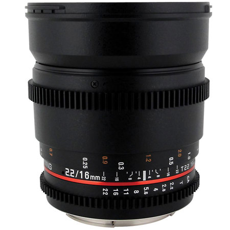 Samyang 16mm T2.2 Cine Lens for Sony A