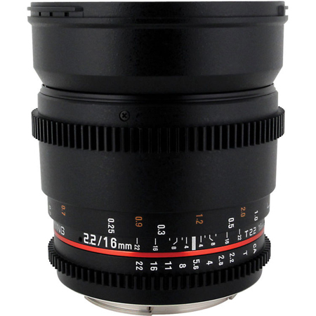 Samyang 16mm T2.2 Wide Angle Cine Lens for Sony E-Mount