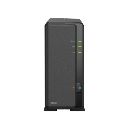 Synology DS124　初心者ガイド付き DiskStation DS124 | Synology 1ベイオールインワンNASキット
