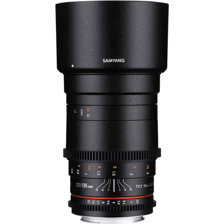 Samyang 135mm T2.2 Cine DS Ultra Multi Coated Lens for Sony E Mount Cameras