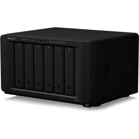 Synology DiskStation DS1621+ 6-Bay NAS Enclosure, 4-Core 2.2GHz