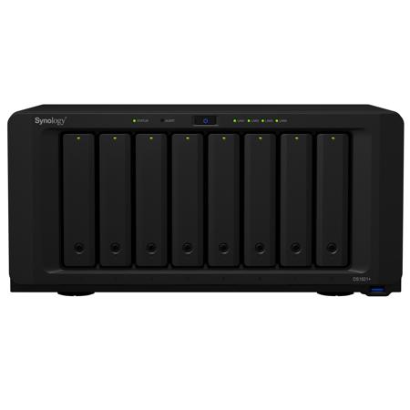 Synology Diskstation DS1821+ 8-Bay NAS Enclosure, 4-Core 2.2GHz, 4GB RAM, No HDD