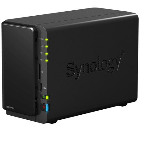 Synology America DiskStation 2-Bay Diskless Network Attached Storage