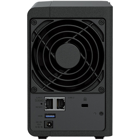 Synology DiskStation DS225+ 2-Bay NAS Enclosure, Diskless DS225+