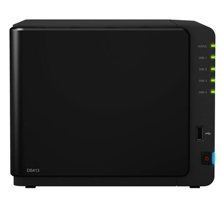 Synology Diskstation DS413 4-Bay NAS Server for Workgroups and Offices