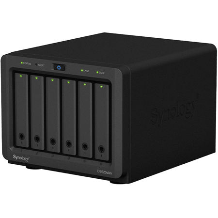 Synology DiskStation DS620slim 6-Bay NAS Enclosure, 2.5