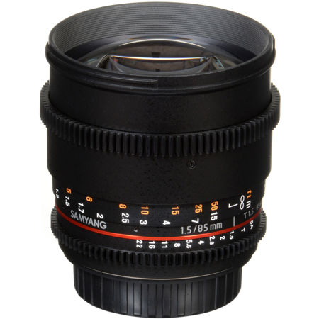 Samyang 85mm T1.5 Cine DS Aspherical Lens for Canon EF Mount