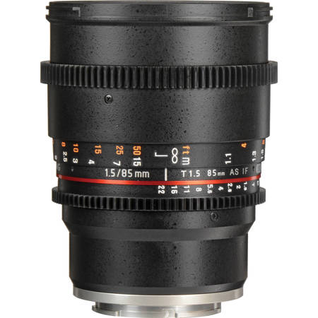 Samyang 85mm T1.5 Cine DS Aspherical Lens for Sony E Mount