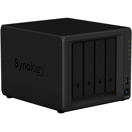 Synology DiskStation DS918+ 4-Bay NAS Enclosure, No HDD Synology DiskStation DS918+ 4-Bay NAS Enclosure, No HDD
