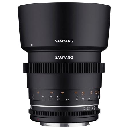 Samyang 85mm T1.5 VDSLR MK2 Cine Lens for Sony E