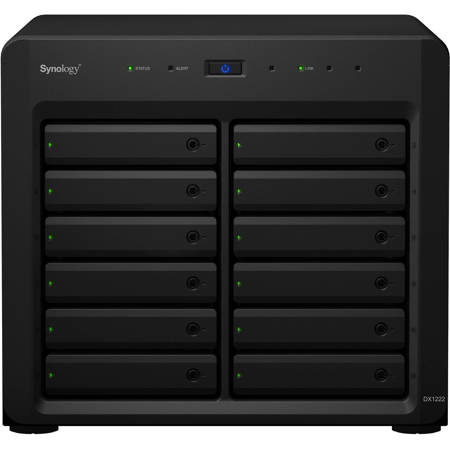 Synology DX1222 3.5"/2.5" SATA 12-Bay Expansion Unit