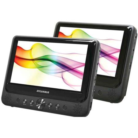 Sylvania SDVD9805 9" Dual Screen DVD Player