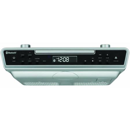 Sylvania SKCR2713 Bluetooth Under-Counter CD Clock Radio