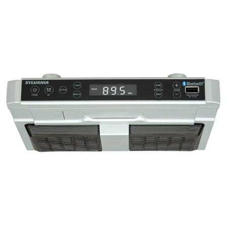 Sylvania SKCR2810BT Bluetooth Under-Counter Clock Radio