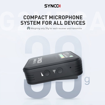 Synco Audio G2 Mega 2-Person Digital Wireless Lavalier Microphone