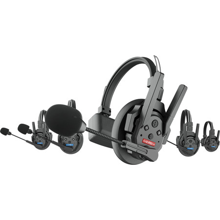 Synco Audio Xtalk XPro 5-Person Wireless Intercom System w/5x