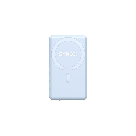 Synco Audio 3.9" XView M4 Wireless Selfie Monitor Screen with MagSafe for Phone Vlogging, Blue