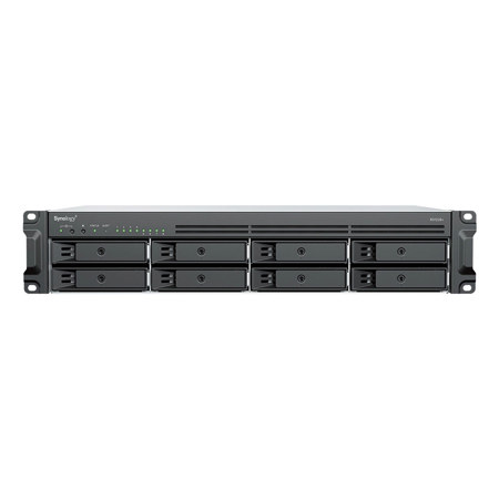 Synology RackStation RS1226+ 8-Bay 2U Rackmount NAS Enclosure, Diskless