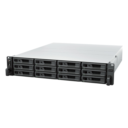 Synology RackStation RS2423RP+II 12-Bay 2U Rackmount NAS Enclosure with Redundant Power Supply, Diskless