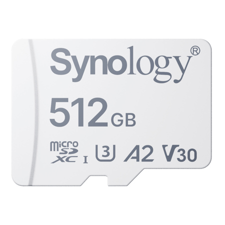 Synology MSD01 UHS-I V30 U3 A2 microSDXC Memory Card 512GB