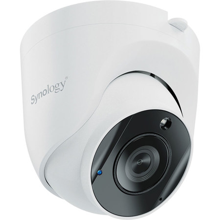 Synology TC510 5MP AI Indoor/Outdoor Network IP Turret Camera with Night Vision, TAA Compliant