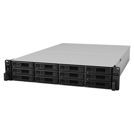 Synology RackStation RS3621xs+ 2U 12-Bay NAS Server, 8-Core 2.1GHz, 8GB,3.5" HDD