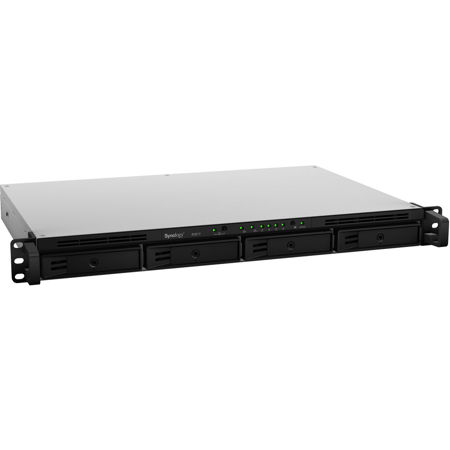 Synology RS819 RackStation 4-Bay Quad Core 1.4 GHz NAS Enclosure, 2GB DDR4
