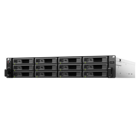 Synology RX1225RP 12-Bay 2U NAS Expansion Unit with Redundant PSU, Diskless