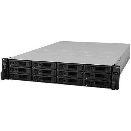Synology SA3400 12 Bay SAS NAS Server, Octa Core 2.1 GHz, 16GB RAM, Diskless