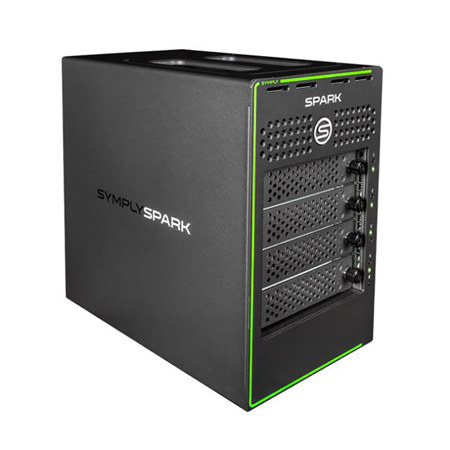 Symply SPARK Thunderbolt 3 RAID Array 4-Bay 64TB (4x16TB) HDD With Case