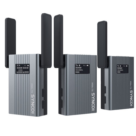 SYNCO Wmic-TS UHF Wireless Microphone System with 2x Transmitter and 1x Receiver