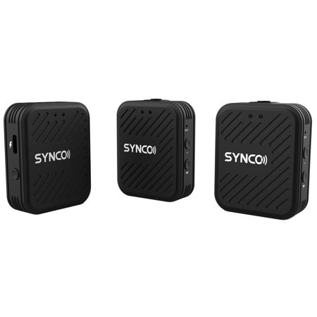 Synco Audio WAir-G1-A2 2.4GHz Ultracompact Wireless Mic System w/2x Tx, 2x Mic