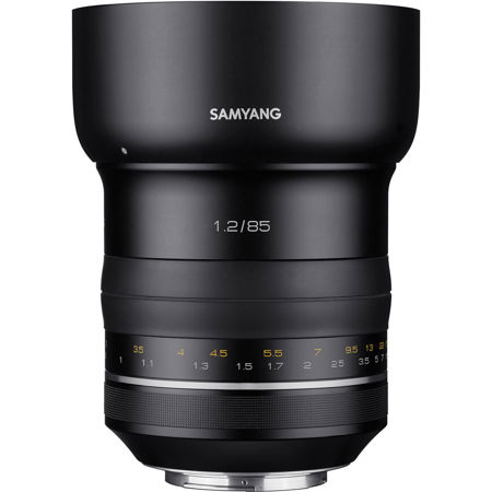 Samyang XP 85mm f/1.2 High Speed Lens with AE Chip for Canon EF