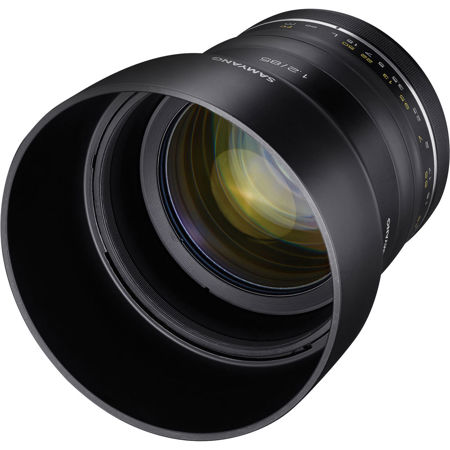Samyang XP 85mm f/1.2 High Speed Lens with AE Chip for Canon EF