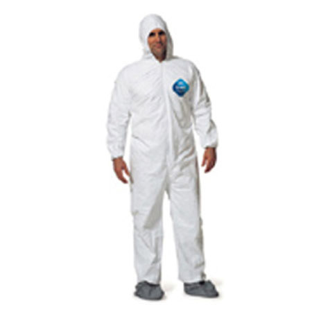 Tyvek Coveralls-Hood, 2X-Large, 25/Case