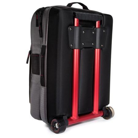 Timbuk2 Copilot Luggage Roller, Coated Ripstop, Small, Carbon/Fire