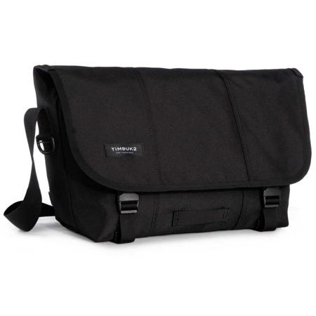 Timbuk2 Heritage Collection Classic Messenger Bag, Jet Black, Medium