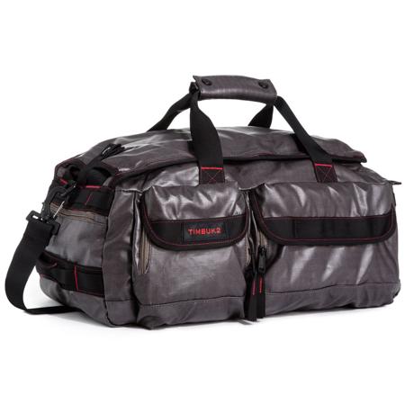 Timbuk2 Navigator Duffel Bag 2015, Coated Ripstop, Small, Carbon/Fire