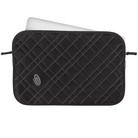 Timbuk2 Plush Layer 15" Laptop Sleeve 15P, Medium - Black/Gunmetal