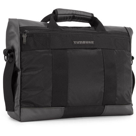 Timbuk2 Sidebar Laptop Briefcase, Medium, Black / Matte Nylon Black