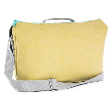 Timbuk2 Sunset Messenger Bag, Washed Cotton Canvas, Small, Vintage Wasabi