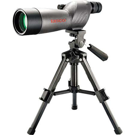 Tasco 15 - 45 x 50mm World Class Series Compact Spotting Scope Kit with Car Mount and Tripod
